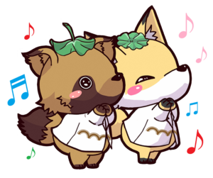 音にうっとりするいわポンといわコン